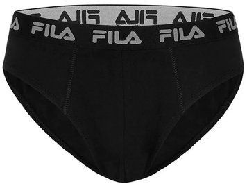 Чоловічі боксери Fila Underwear Man Brief 1P - чорні ST80681 фото