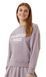 Жіночий світшот Bj&ouml;rn Borg Ace Boyfriend Crew - фіолетовий голуб ST92823 фото 1