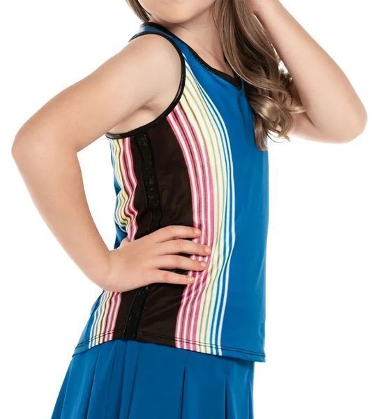 Футболка для дівчинки Lucky in Love Neon Lights Tank - синій електрик ST87657 фото