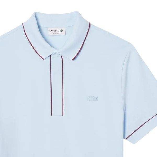 Чоловіче поло Lacoste Paris Stretch Piqu&eacute; Regular Fit ST101392 фото