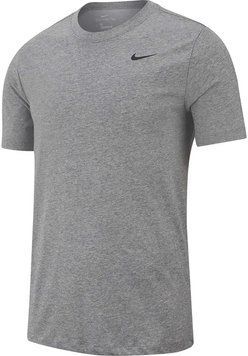 Мужская футболка Nike Solid Dri-Fit Crew &mdash; темно-серый вереск/черный ST73714 фото