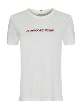Женская футболка Tommy Hilfiger Regular Graphic C-NK Tee SS - экрю ST81627 фото