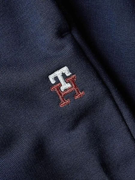 Женские свободные брюки Tommy Hilfiger Global Stripe - небо пустыни ST87456 фото