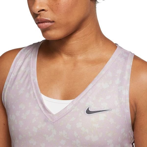 Жіночий топ Nike Court Dri-Fit Victory Tank Printed W - королівський рожево-чорний ST78224 фото