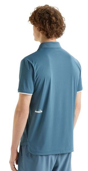 Чоловіче поло Diadora Short Sleeve Icon - вид на океан ST96028 фото