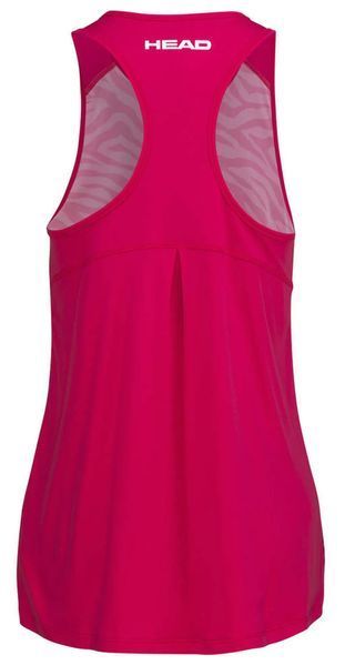 Футболка для дівчат Head Agility Tank Top G - пурпуровий/принт ST83760 фото