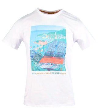 Чоловіча футболка з плакатом Monte-Carlo Rolex Masters ST103654 фото
