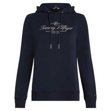 Женская толстовка Tommy Hilfiger Regular Hilfiger Script - небо пустыни ST92673 фото