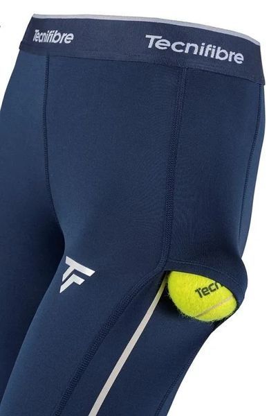 Tecnifibre 3/4 Perf Обтягуючі жіночі легінси - темно-сині ST87415 фото