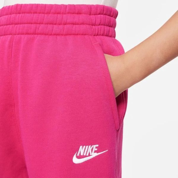 Штани Nike Court Club для дівчинки - fireberry/fireberry/білі ST93600 фото