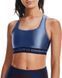 Жіночий спортивний бюстгальтер Under Armour Mid Crossback Matte/Shine - синій ST76310 фото 1