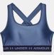 Жіночий спортивний бюстгальтер Under Armour Mid Crossback Matte/Shine - синій ST76310 фото 3