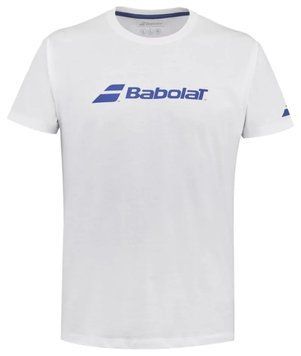 Мужская футболка для тренировок Babolat - белый/белый ST96380 фото