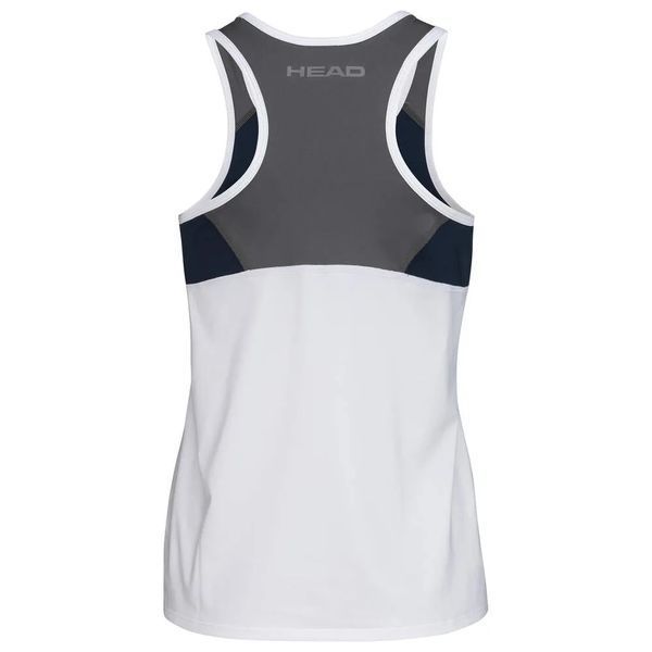 Жіноча голова Club 22 Tank Top W - білий/темно-синій ST84059 фото
