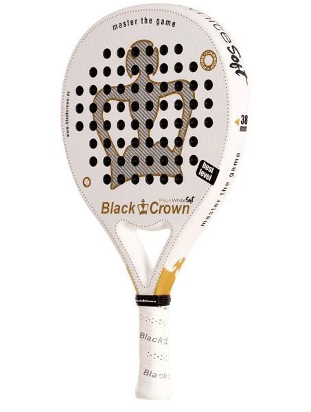 Ракетка Black Crown Piton White Soft Padel (тестер) TP00105 фото