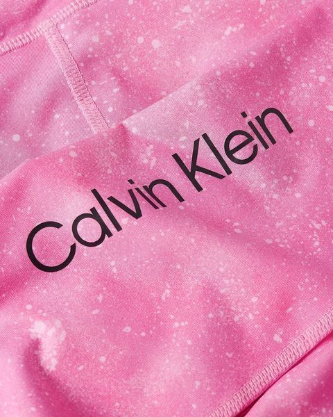 Жіночі легінси повної довжини Calvin Klein Tight із бризками рожевого кольору ST82855 фото