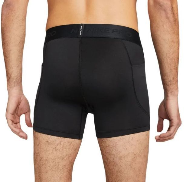 Компресійний одяг Nike Pro Dri-Fit Brief Shorts - чорно-білий ST94254 фото