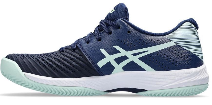 Женские кроссовки Asics Solution Swift FF Clay - синий простор/бледно-синий ST94450 фото
