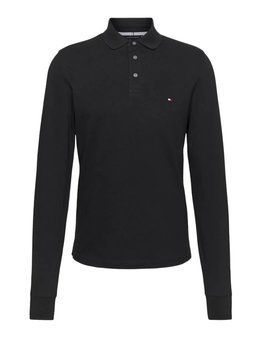 Чоловіча футболка (з довгим рукавом) Tommy Hilfiger 1985 Slim Long Sleeve - чорна ST93638 фото