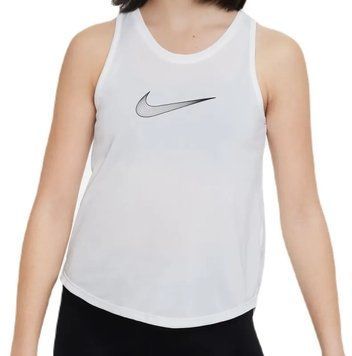 Nike Dri-Fit One Training Tank для дівчаток - білий/чорний ST91018 фото