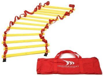 Тенісні сходи Yakimasport Coordination Ladder with Blockade 4 м ST74302 фото