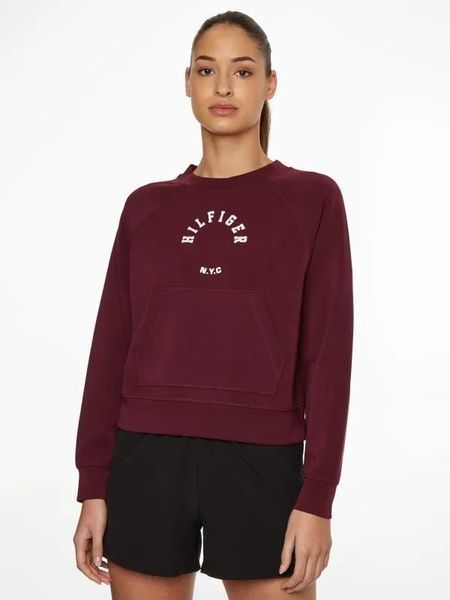 Женская толстовка Tommy Hilfiger RLX Sueded Modal C NK - румяная замша ST87884 фото
