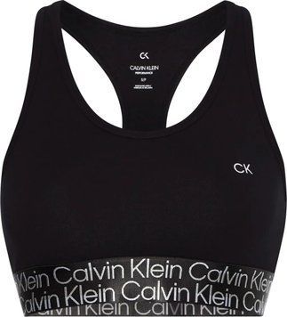 Спортивный женский бюстгальтер Calvin Klein Low Support - черный ST82237 фото