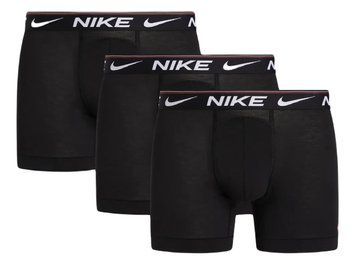 Чоловічі боксери Nike Dri-Fit Ultra Comfort Trunk 3P - чорні/чорні/чорні ST94786 фото