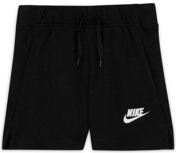 Шорты для девочек Nike Sportswear Club FT 5 Short G &mdash; черно-белые ST78101 фото