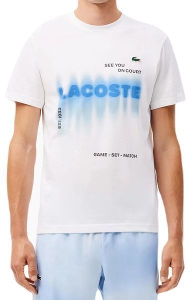 Мужская футболка Lacoste x Daniil Medvedev ST98327 фото