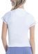 Lucky in Love Жіноча футболка All About Ikat Stripe Short Sleeve Top - біла ST92609 фото 3