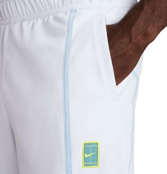 Чоловічі штани Nike Court Heritage - футбольні сірі/світло-збройові сині ST100878 фото