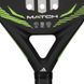 Ракетка для падела Adidas Match 2026 - черный/зеленый ST107799 фото 4