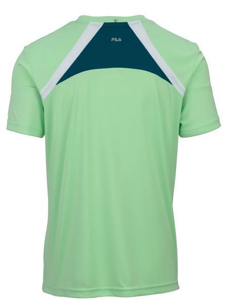Мужская футболка Fila Raphael M - зелено-ясень ST80903 фото