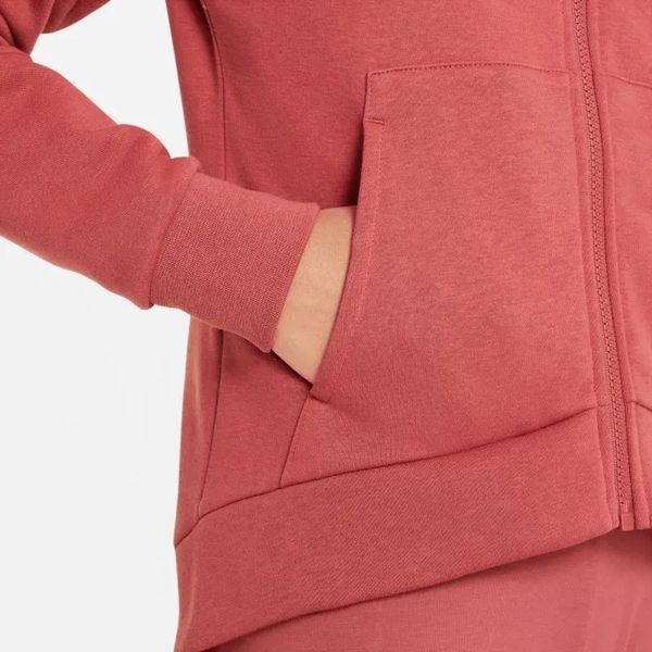 Клубний флісовий світшот Nike Sportswear Full Zip для дівчат ST87403 фото