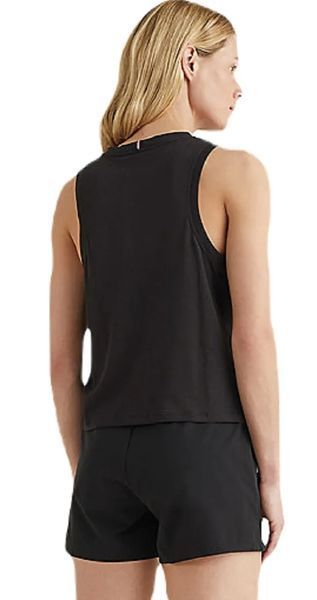 Жіноча майка Tommy Hilfiger Performance Mesh Racer Tank - чорна ST85765 фото