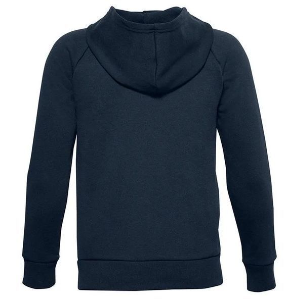 Under Armour Boys' UA Rival Cotton Full Zip світшот - академія/білий онікс ST78978 фото