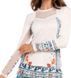 Женская футболка (длинный рукав) Lucky in Love Playing In Paradise L/S - эгейский синий ST82236 фото 1