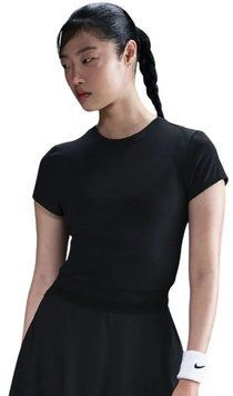 Женская теннисная футболка с короткими рукавами Nike Court Advantage Dri-Fit ST101788 фото