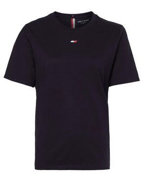 Жіноча футболка Tommy Hilfiger Regular Tape Tee - небо пустелі ST86740 фото