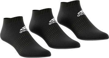 Шкарпетки Adidas Cushion Low 3PP - чорні/чорні/чорні ST66053 фото