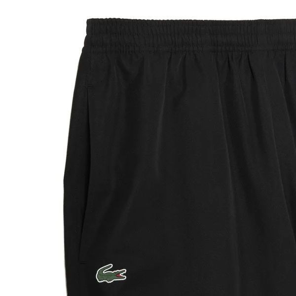 Мужские легкие спортивные штаны Lacoste Sport - черный/белый ST95225 фото