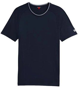Чоловіча футболка Wilson Team Seamless Crew - класичний темно-синій ST97248 фото