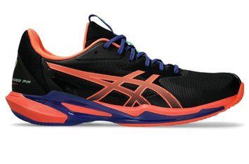 Чоловічі черевики Asics Solution Speed ​​​​FF 3 Padel - чорний/яскравий корал ST104641 фото