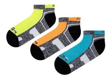 Шкарпетки Fila Unisex Invisible Mutltisport Socks 3P - чорний/різнокольоровий ST84715 фото