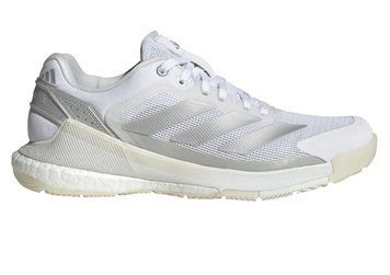 Жіночі кросівки Adidas Crazyquick Boost Padel - хмарний білий/сріблястий металік/нульовий металік ST111633 фото