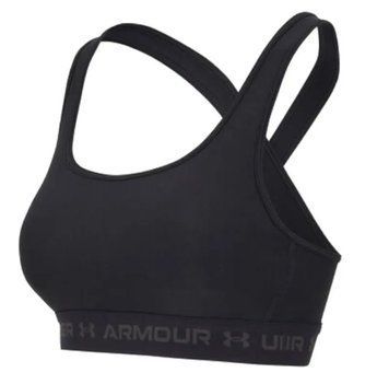 Женский бюстгальтер средней длины Under Armour Crossback - черный/угольно-серый ST78988 фото
