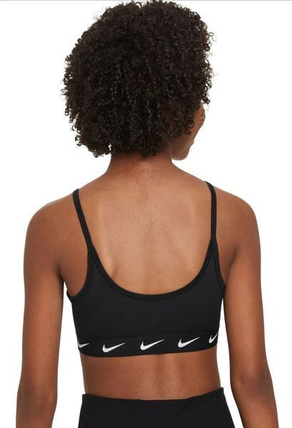 Бюстгальтер для дівчат Nike Dri-Fit One Sports - чорно-білий ST92526 фото