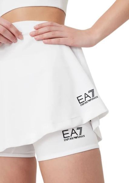 EA7 Жіноча трикотажна міні-спідниця - біла ST85629 фото