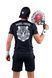 Мужская футболка Hydrogen Padel Tigers Tech Tee Man - черная ST81817 фото 2